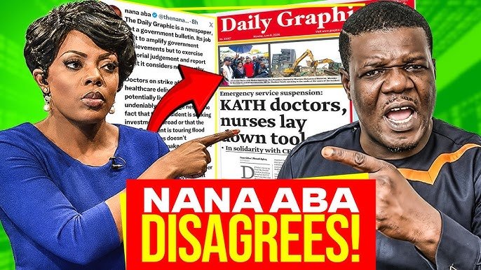 Nana Aba Anamoah tackles Dafeamekpor