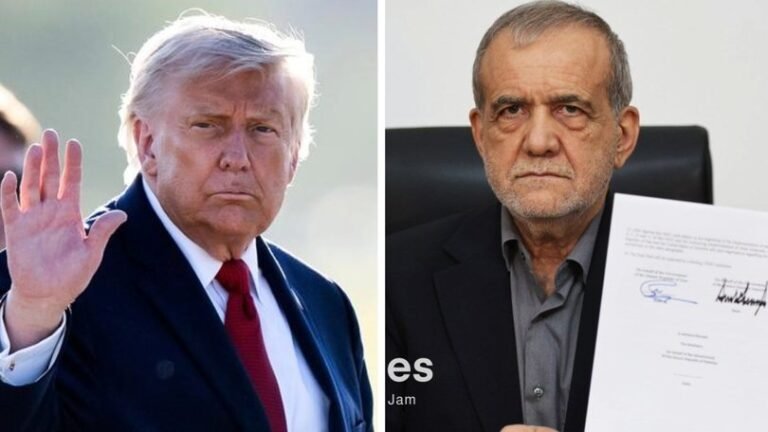 Donald Trump and Iranian President sign peace deal to end the US-Iran war