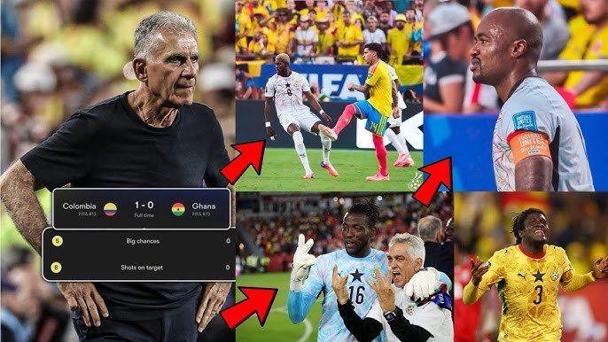 Ghana’s 2026 World Cup dreams end after Black Stars' shambolic display against Colombia