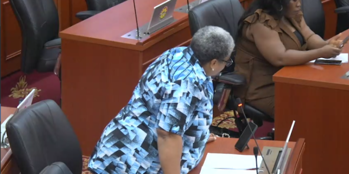 Gizella Tetteh-Agbotui, the Deputy Minister for Works, Housing and Water Resources