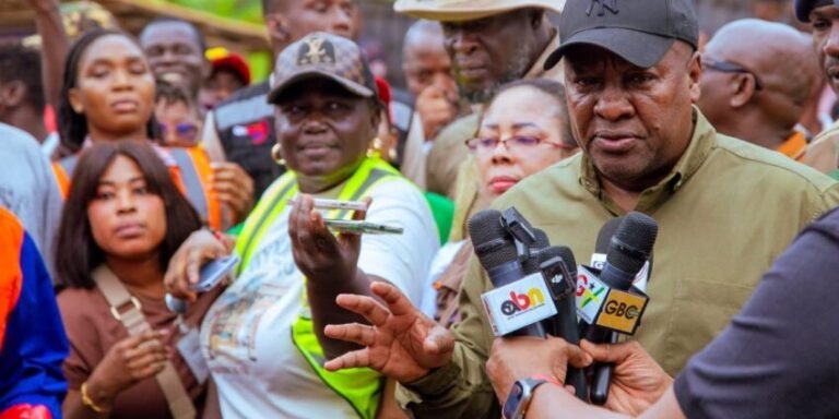 “Two days are not enough to finish this work” – Mahama hints at monthly sanitation exercise