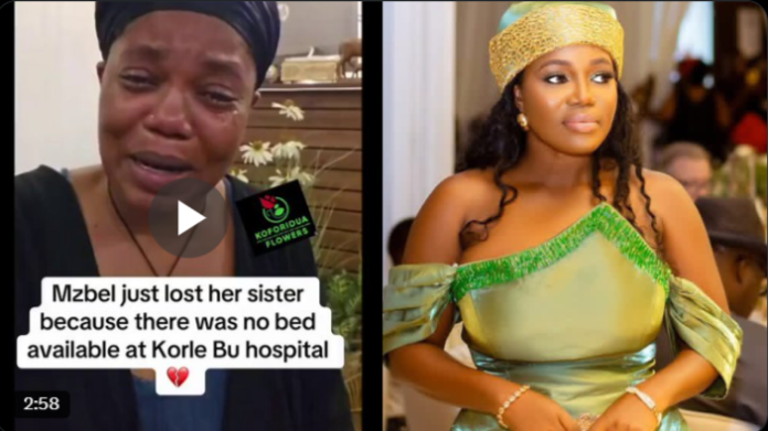 MzBel breaks down in tears