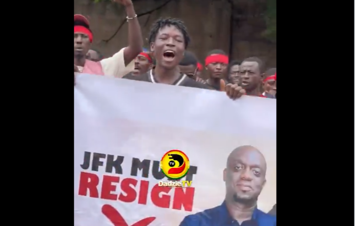 NPP Grassroots Alliance for Victory 2028 protest