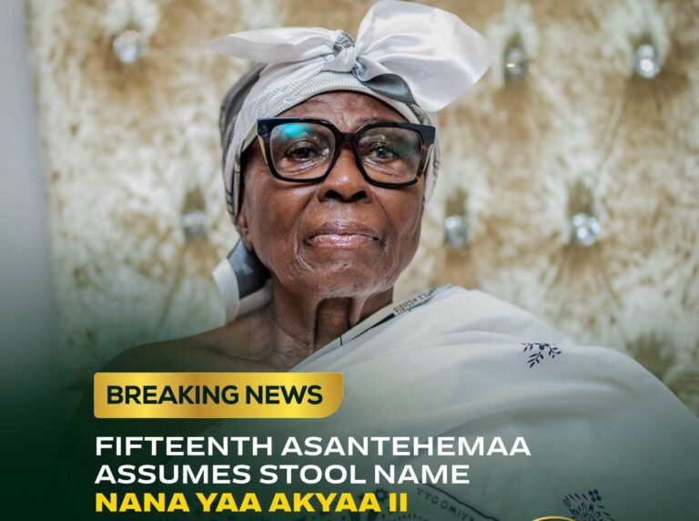 15th Asantehemaa assumes stool as Nana Yaa Akyaa II