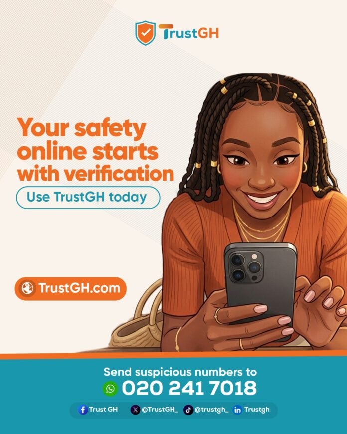 Trustgh flyer and logo