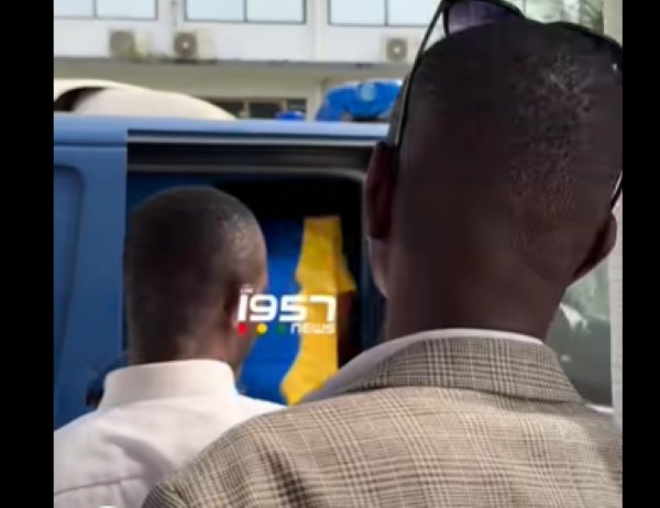 See the moment Wontumi was bundled into a prison vehicle after his sentencing