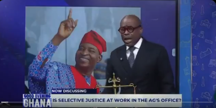 Watch Paul Adom-Otchere confidently quote a wrong Bible verse on Live TV