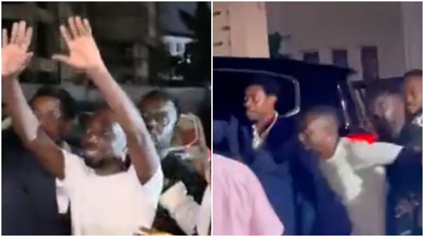 Watch wild Jubilation as Miracles Aboagye is released by EOCO