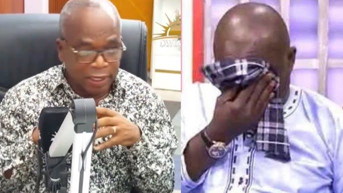 Prof Ayeboafoh and Ken Agyapong