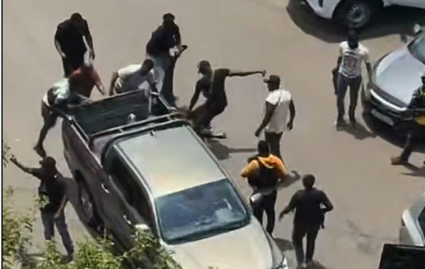 Police gun down two, foiling robbery attack at Labone GCB Bank