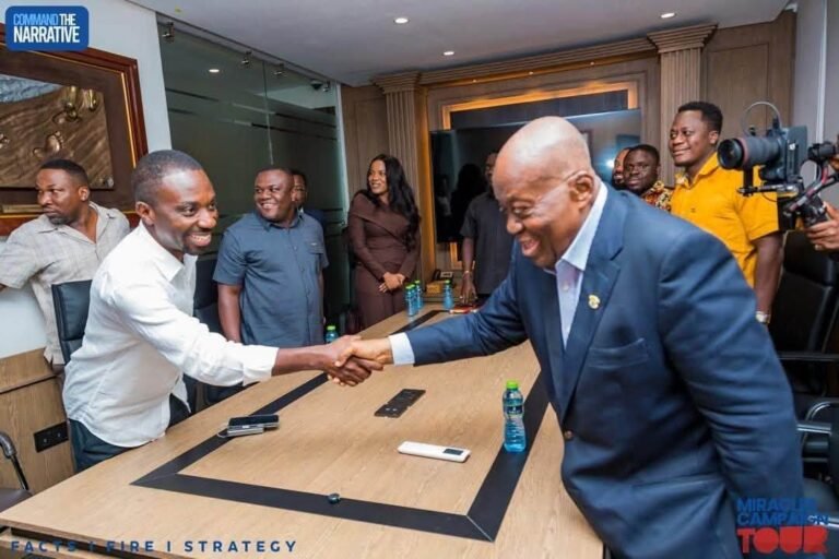 “When the die is cast, I am confident you will win” – Akufo-Addo endorses Miracles Aboagye