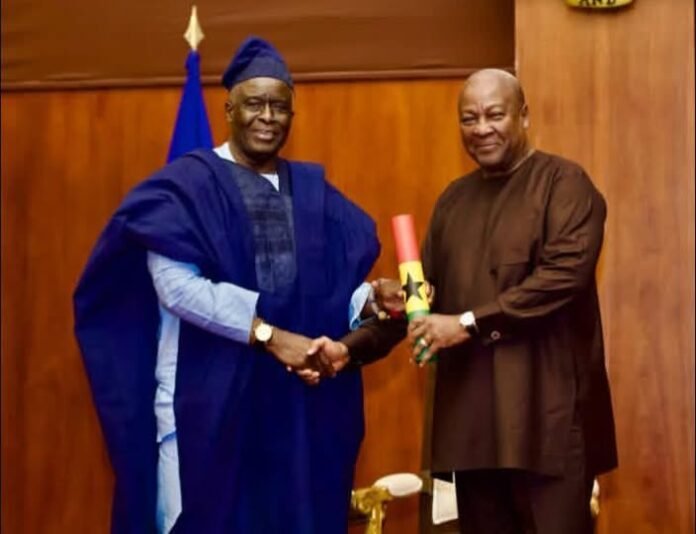 Alhaji Hammed Rashid Tunde Ali is a Yoruba-Ghanian who is currently the Ambassador of Ghana to the UAE