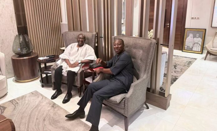 Dr Bawumia and Afenyo-Markin