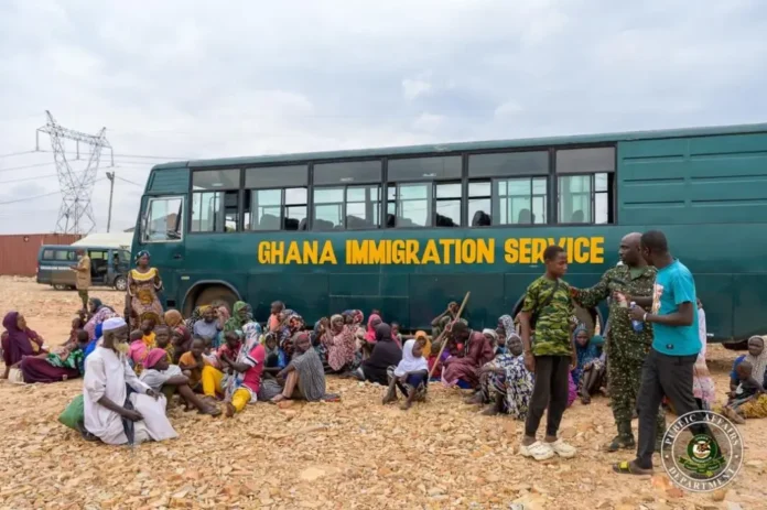Ghana Immigration Service removes 1,055 migrant beggars from the streets of Accra and Kumasi
