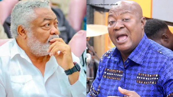 Late Jerry John Rawlings and Sam Payne