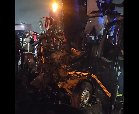 BRAKING – 10 feared dead, 7 unconscious as multiple vehicle crash at Ofankor barrier  
