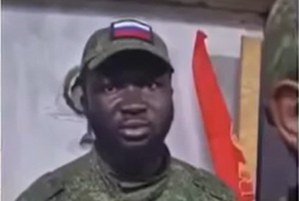 Watch Ghanaian man spotted among dozens of Russian fighters captured by Ukraine