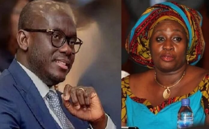 Godfred Dame and Sedina Tamakloe