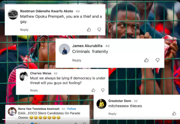 Napo shares compilation of screenshots of abusive social media comments against him