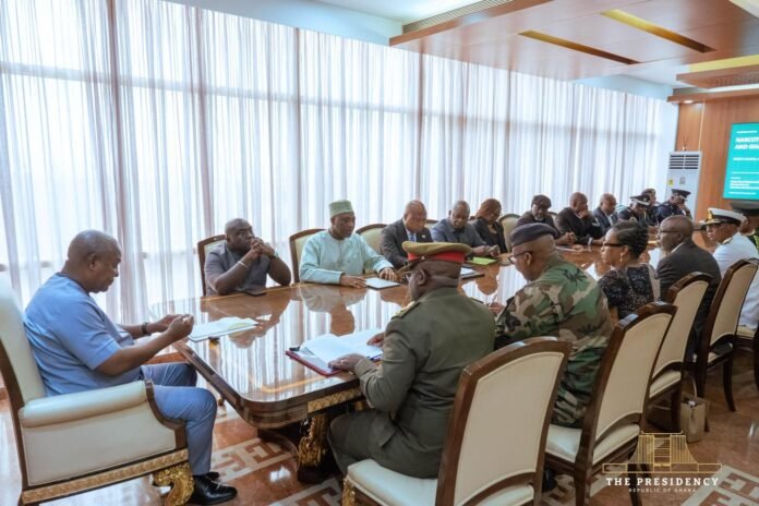 Mahama establishes task force to tackle drug trafficking at Ghana’s borders