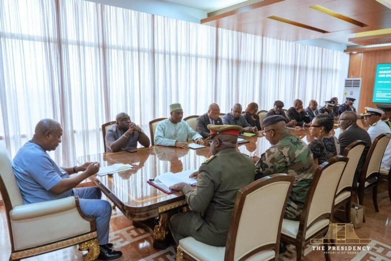 Mahama establishes task force to tackle drug trafficking at Ghana’s borders