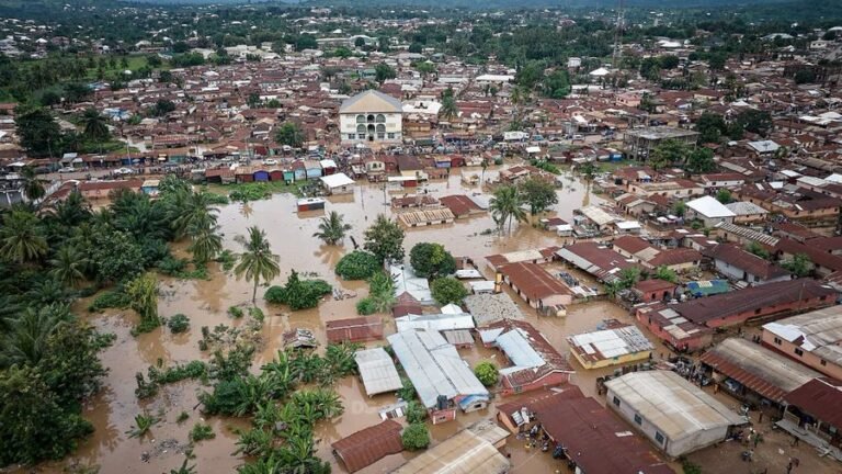 Photos – Over 3,000 displaced as River Dayi floods Hohoe