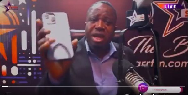 Ibrahim Ali, a member of the National Democratic Congress (NDC) Communications Team