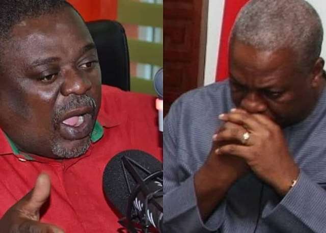 Koku Anyidoho and Presiednt John Mahama