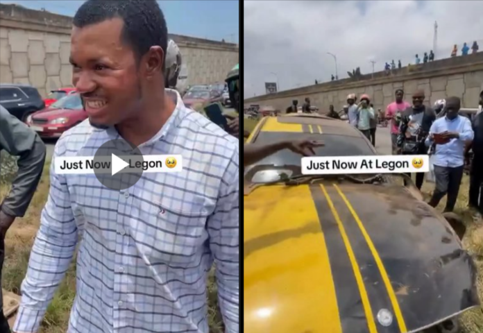 Man advocates for bullet proof cars after he survived accident in his Mercedes Benz