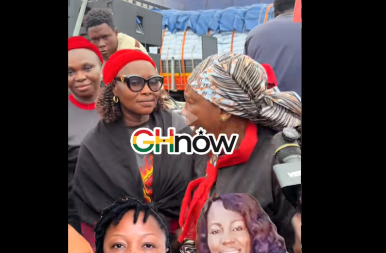 “John Mahama, free Salomey!” – Women group storm EOCO demanding the release of nurse link to Ghana Jollof
