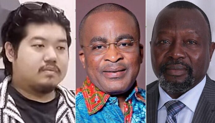 Toh You Kang, Ashie Moore, and AG Ayine